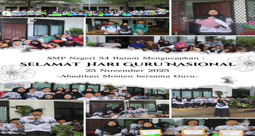 Selamat Hari Guru Nasional ke-80 Tahun 2025