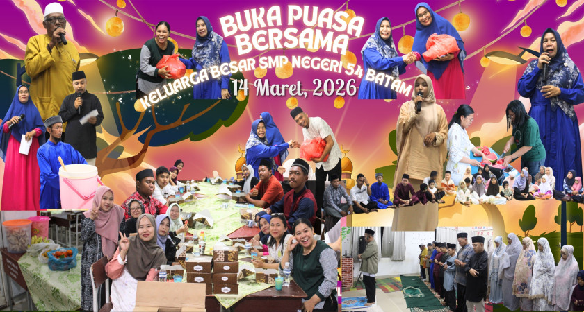 Buka Puasa Bersama Keluarga Besar SMP Negeri 54 Batam: Mempererat Silaturahmi di Bulan Ramadhan