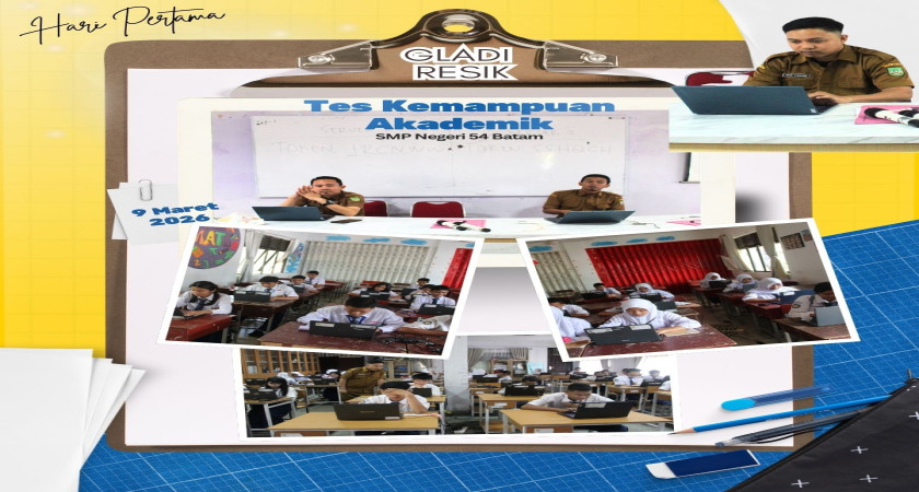 Gladi Bersih TKA : Langkah Awal Siswa SMP Negeri 54 Batam Menuju Sukses Akademik