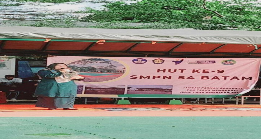 Laksanakan Ulang Tahun ke-9, SMP Negeri 54 Batam Selebrasi Projek 2