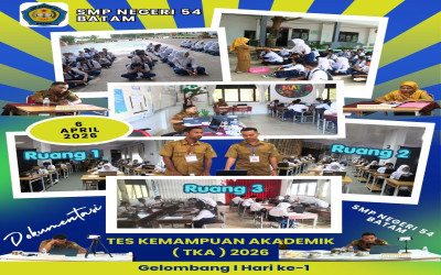 TKA Gelombang I Hari ke-1 : Awal Langkah Menuju Prestasi Gemilang