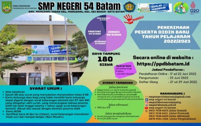 PENERIMAAN PESERTA DIDIK BARU (PPDB) 2022