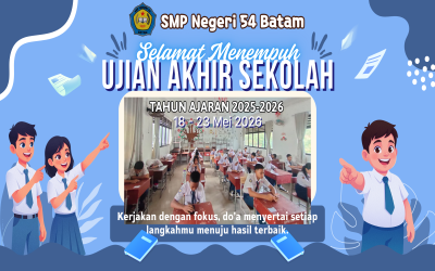 Selamat Menempuh Ujian Akhir Sekolah Kelas IX Tahun Ajaran 2025/2026