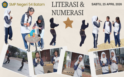 Semangat belajar yang kreatif dan inspiratif hadir di SMP Negeri 54 Batam