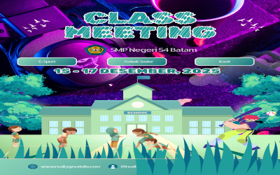 **CLASS MEETING SMP NEGERI 54 BATAM HARI KE-3: SEMI FINAL & FINAL PERLOMBAAN**