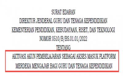 Tata Cara Penggunaan Platform Merdeka Mengajar dengan akun belajar.id
