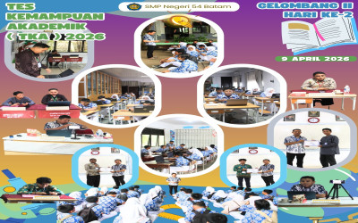 Puncak TKA Gelombang II : Langkah Akhir Menuju Generasi Unggul SMP Negeri 54 Batam