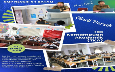 Gladi Bersih Tes Kemampuan Akademik (TKA) – Hari Kedua Gelombang I